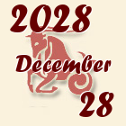 Bak, 2028. December 28