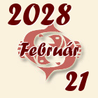 Halak, 2028. Február 21
