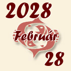 Halak, 2028. Február 28