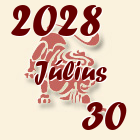 Oroszlán, 2028. Július 30