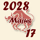 Bika, 2028. Május 17