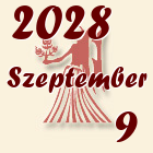 Szűz, 2028. Szeptember 9