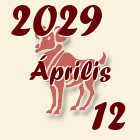Kos, 2029. Április 12