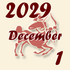 Nyilas, 2029. December 1