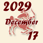 Nyilas, 2029. December 17