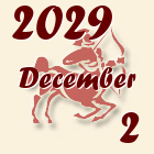 Nyilas, 2029. December 2