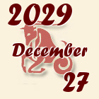 Bak, 2029. December 27