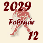 Vízöntő, 2029. Február 12