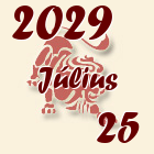 Oroszlán, 2029. Július 25