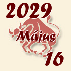 Bika, 2029. Május 16