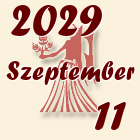 Szűz, 2029. Szeptember 11