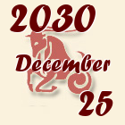 Bak, 2030. December 25