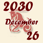 Bak, 2030. December 26