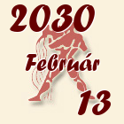 Vízöntő, 2030. Február 13