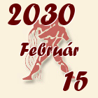 Vízöntő, 2030. Február 15