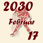 Vízöntő, 2030. Február 17