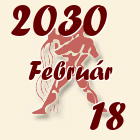 Vízöntő, 2030. Február 18