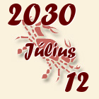 Rák, 2030. Július 12