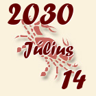 Rák, 2030. Július 14