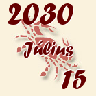 Rák, 2030. Július 15