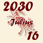 Rák, 2030. Július 16