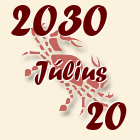 Rák, 2030. Július 20