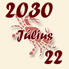 Rák, 2030. Július 22