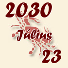 Rák, 2030. Július 23