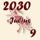 Rák, 2030. Július 9
