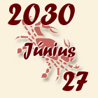 Rák, 2030. Június 27