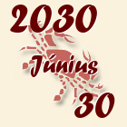 Rák, 2030. Június 30
