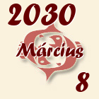 Halak, 2030. Március 8
