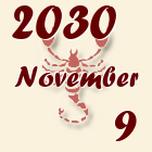 Skorpió, 2030. November 9