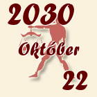 Mérleg, 2030. Október 22