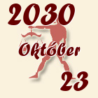 Mérleg, 2030. Október 23