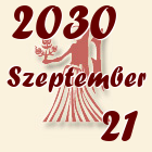Szűz, 2030. Szeptember 21