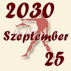 Mérleg, 2030. Szeptember 25