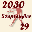 Mérleg, 2030. Szeptember 29