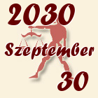 Mérleg, 2030. Szeptember 30