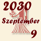Szűz, 2030. Szeptember 9
