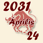 Bika, 2031. Április 24