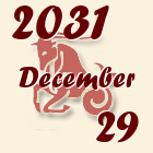 Bak, 2031. December 29