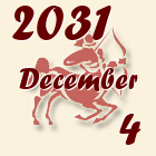 Nyilas, 2031. December 4