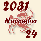 Nyilas, 2031. November 24