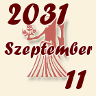 Szűz, 2031. Szeptember 11