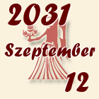 Szűz, 2031. Szeptember 12