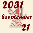 Szűz, 2031. Szeptember 21