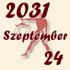 Mérleg, 2031. Szeptember 24