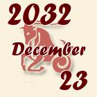 Bak, 2032. December 23