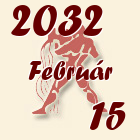 Vízöntő, 2032. Február 15